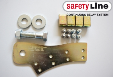 SafetyLine PL1 Platte mit Schraube